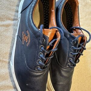 Beverly Hills Polo Club Navy and Brown Sneakers